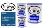 Preview: Saab, Superior Blue Metallic, 22U / WA703J: 1L Lackdose + 1L Klarlack + 500ml Härter - Set, von ATW Autoteile West.